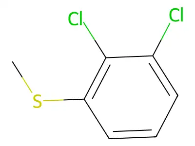 2,3-Dichlorothioanisole structure