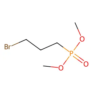 1-Bromo-3-dimethoxyphosphorylpropane structure