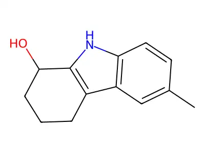 6-Methyl-2,3,4,9-tetrahydro-1H-carbazol-1-ol structure