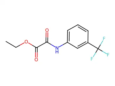 Ethyl 2-oxo-2-[3-(trifluoromethyl)anilino]acetate structure