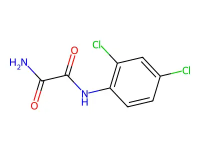N~1~-(2,4-dichlorophenyl)ethanediamide structure