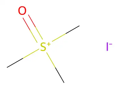 三甲基氧化锍碘化物 structure