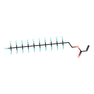 3,3,4,4,5,5,6,6,7,7,8,8,9,9,10,10,11,11,12,12,12-二十一氟十二烷基丙烯酸酯 structure