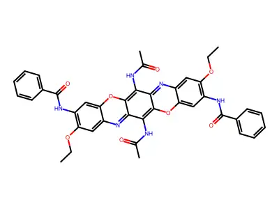 Pigment Violet 37 structure