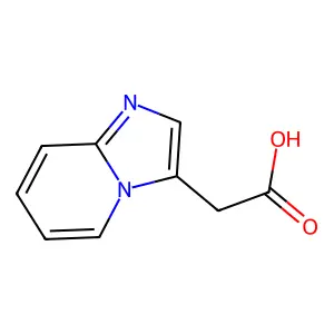 咪唑并[1,2-a]吡啶-3-乙酸 structure