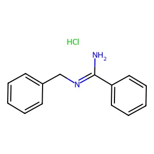 Benzamidine, N-benzyl-, hydrochloride structure