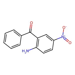 2-Amino-5-nitrobenzophenone structure