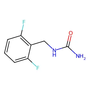 Urea, (2,6-difluorobenzyl)- structure