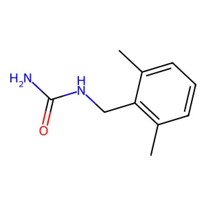 N-((2,6-Dimethylphenyl)methyl)urea structure