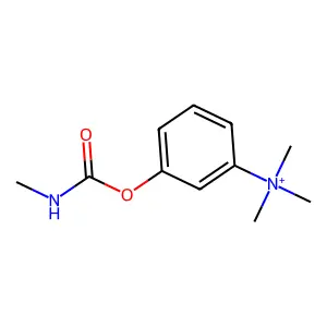 Benzenaminium, N,N,N-trimethyl-3-(((methylamino)carbonyl)oxy)- structure