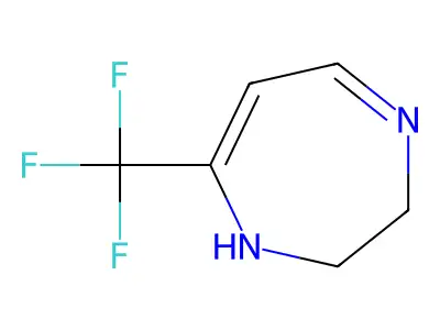 5-(trifluoromethyl)-2,3-dihydro-1H-1,4-diazepine structure
