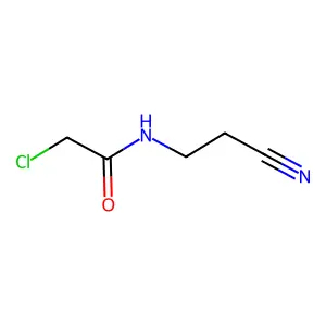 2-氯-N-(2-氰乙基)乙酰胺 structure