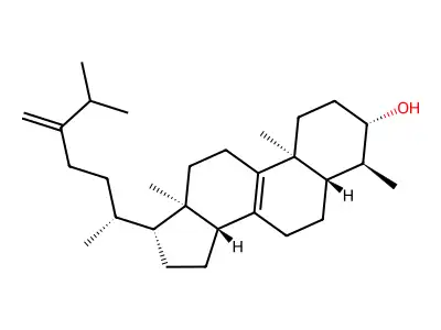 4α-甲基粪生甾醇 structure