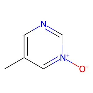 5-Methyl-1-oxidopyrimidin-1-ium structure
