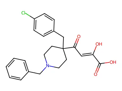 L-742,001盐酸盐 structure