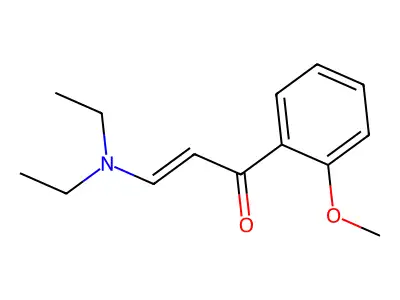 Acrylophenone, 3-(diethylamino)-2'-methoxy- structure