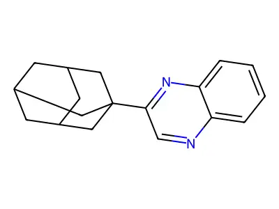 2-(1-Adamantyl)quinoxaline structure