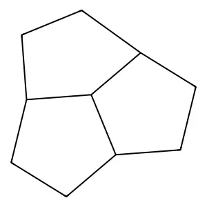 Perhydrotriquinacene structure