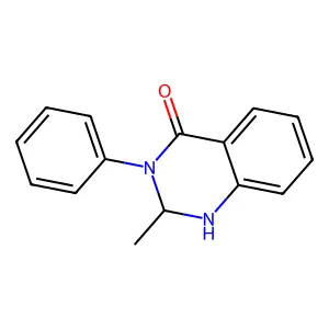 4(1H)-Quinazolinone, 2,3-dihydro-2-methyl-3-phenyl- structure