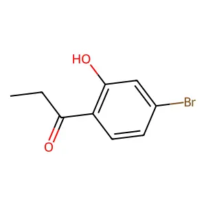 Propiophenone, 4-bromo-2-hydroxy- structure