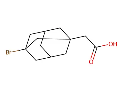 3-Bromoadamantane-1-acetic acid, 97% structure