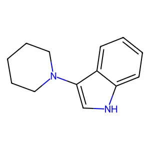 3-(4-哌啶基)-1H-吲哚 structure