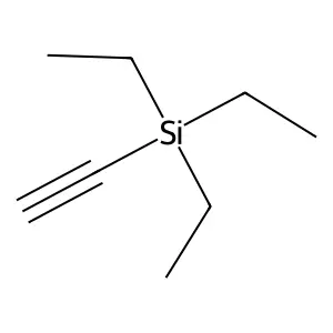 (Triethylsilyl)acetylene structure