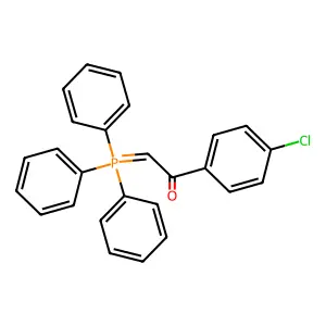 Ethanone, 1-(4-chlorophenyl)-2-(triphenylphosphinylidene)- structure
