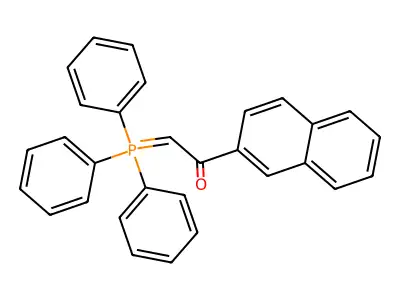 Ethanone, 1-(2-naphthalenyl)-2-(triphenylphosphoranylidene)- structure