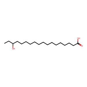 16-Hydroxy stearic acid structure