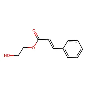 2-Hydroxyethylcinnamate structure