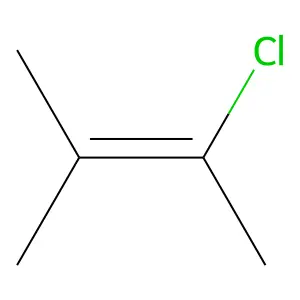 2-Chloro-3-methyl-2-butene structure