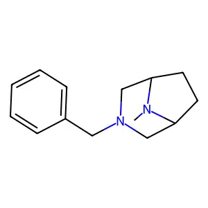 3-Benzyl-8-methyl-3,8-diazabicyclo[3.2.1]octane structure