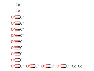 十二羰基四钴 structure