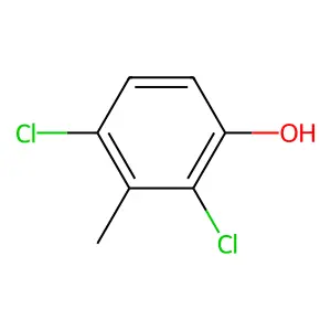 2,4-二氯间甲酚 structure