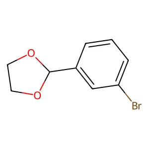 2-(3-溴苯基)-1,3-二噁烷 structure