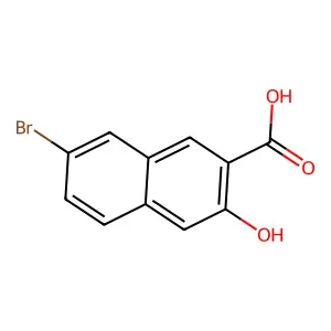 7-溴-3-羟基-2-萘甲酸 structure