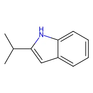 2-异丙基-1H-吲哚 structure
