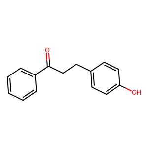 3-(4-Hydroxyphenyl)-1-phenylpropan-1-one structure
