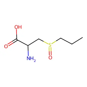 S-丙基-L-半胱氨酸亚砜 structure