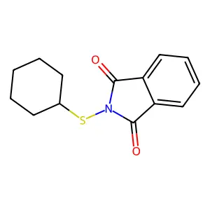 2-(Cyclohexylthio)-1H-isoindole-1,3(2H)-dione structure