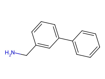 3-(Aminomethyl)biphenyl structure