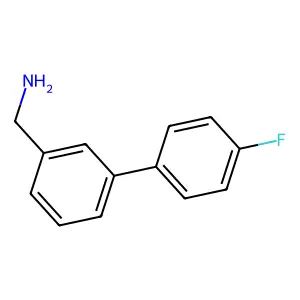 4'-Fluoro-biphenyl-3-methanamine structure