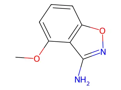 4-Methoxy-1,2-benzoxazol-3-amine structure