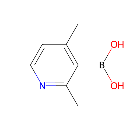 (2,4,6-trimethylpyridin-3-yl)boronic Acid structure