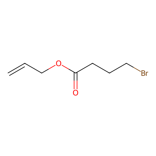 Allyl 4-bromobutyrate structure