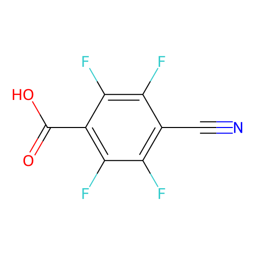 4-Cyano-2,3,5,6-tetrafluorobenzoic acid structure