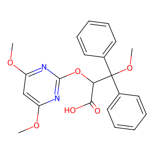 Darusentan, (+/-)- structure