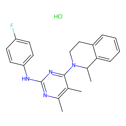 Revaprazan Hydrochloride structure
