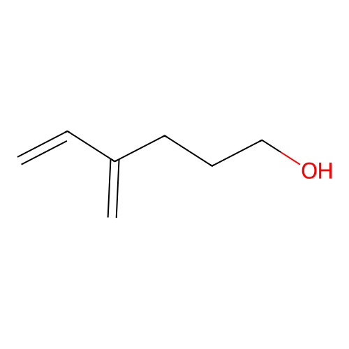 4-Methylenehex-5-en-1-ol structure
